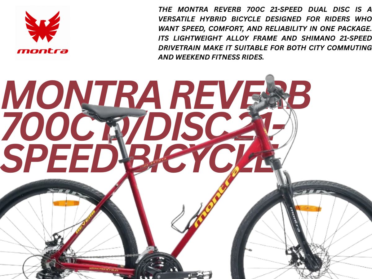 Montra Reverb 700C D/Disc 21-Speed Bicycle