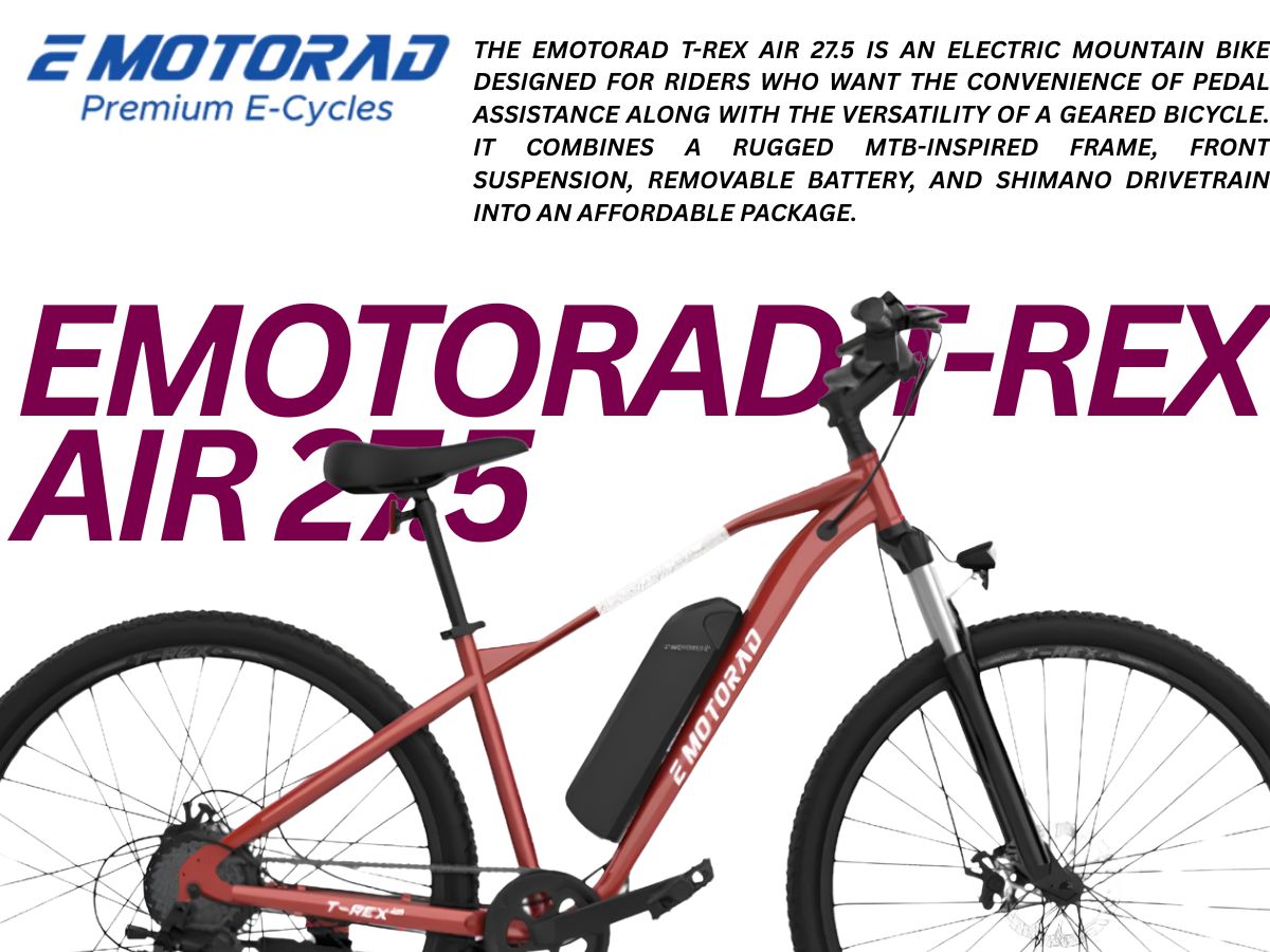 EMotorad 27.5 T-Rex Air