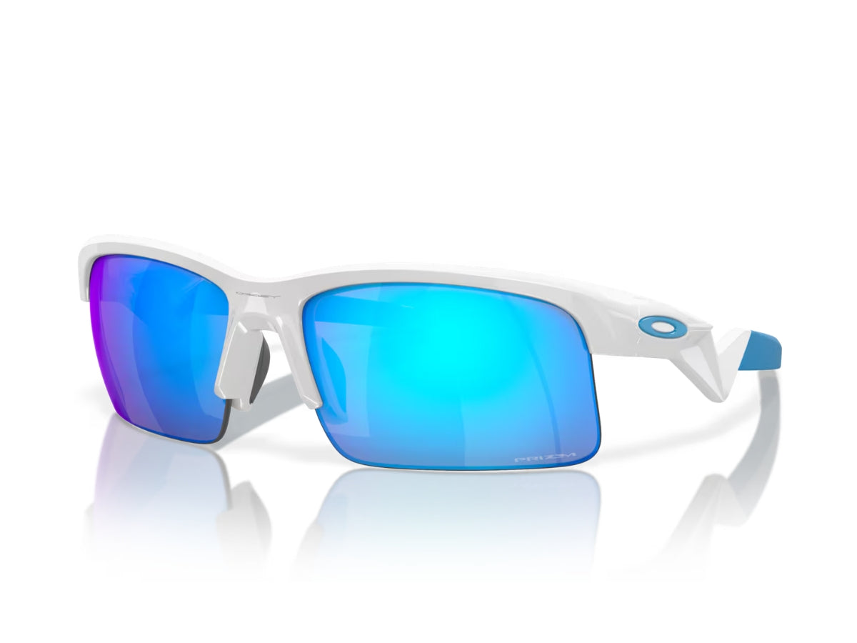 Oakley Capacitor - Polished White Prizm Sapphire