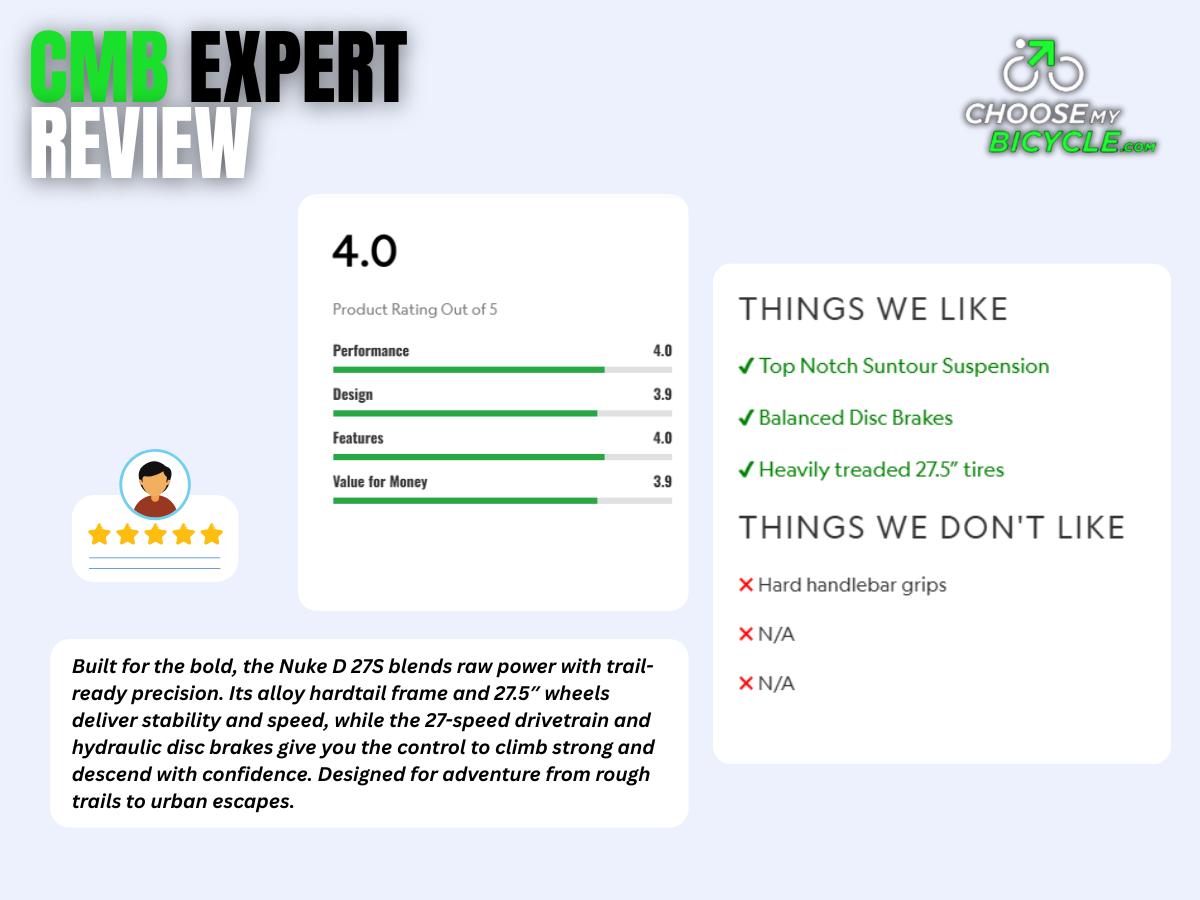 Firefox 27.5 Nuke 27-Speed Bicycle