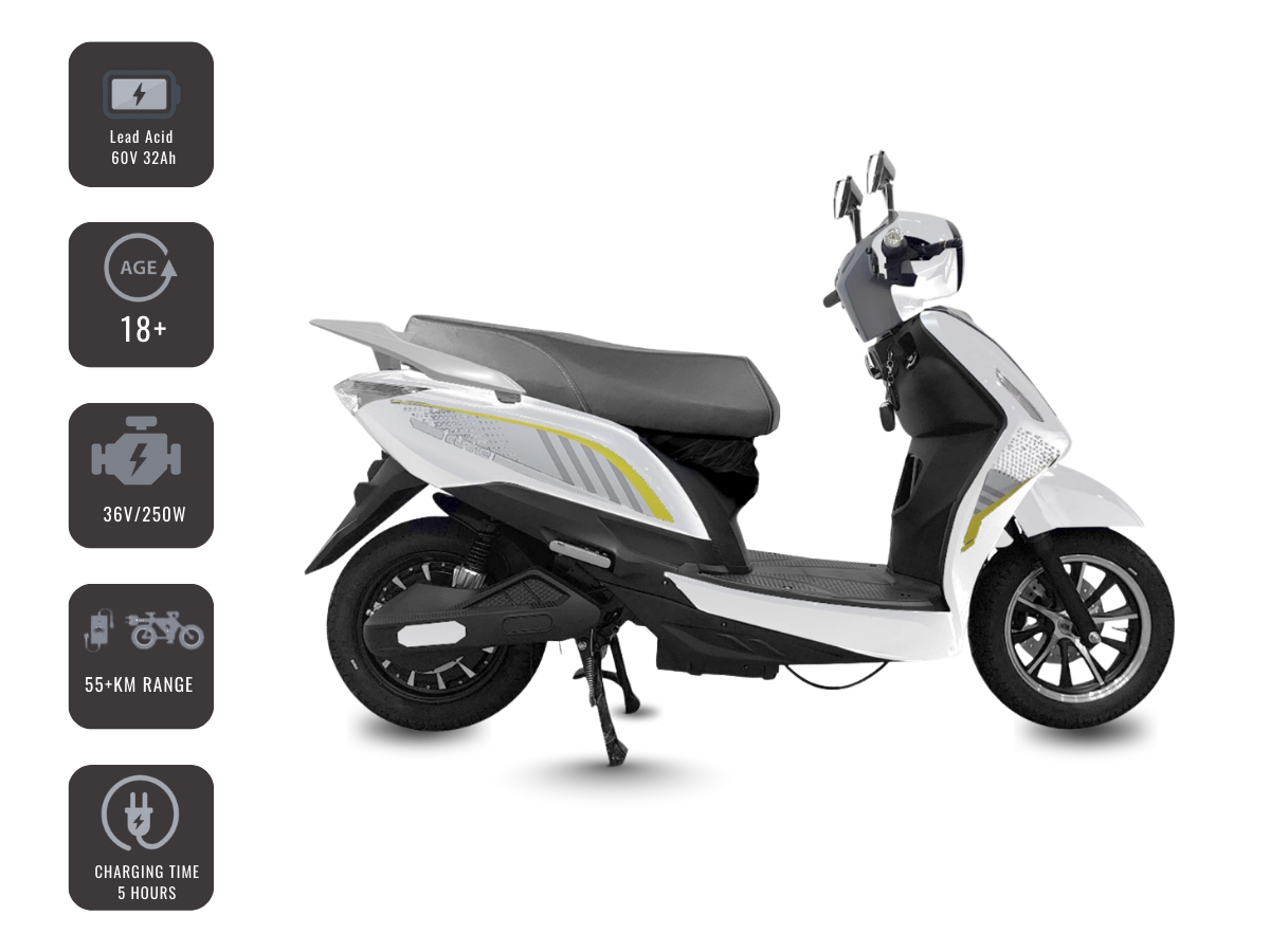 Ninetyone E-Scooter 60V 32Ah FX1 (Lead Acid)