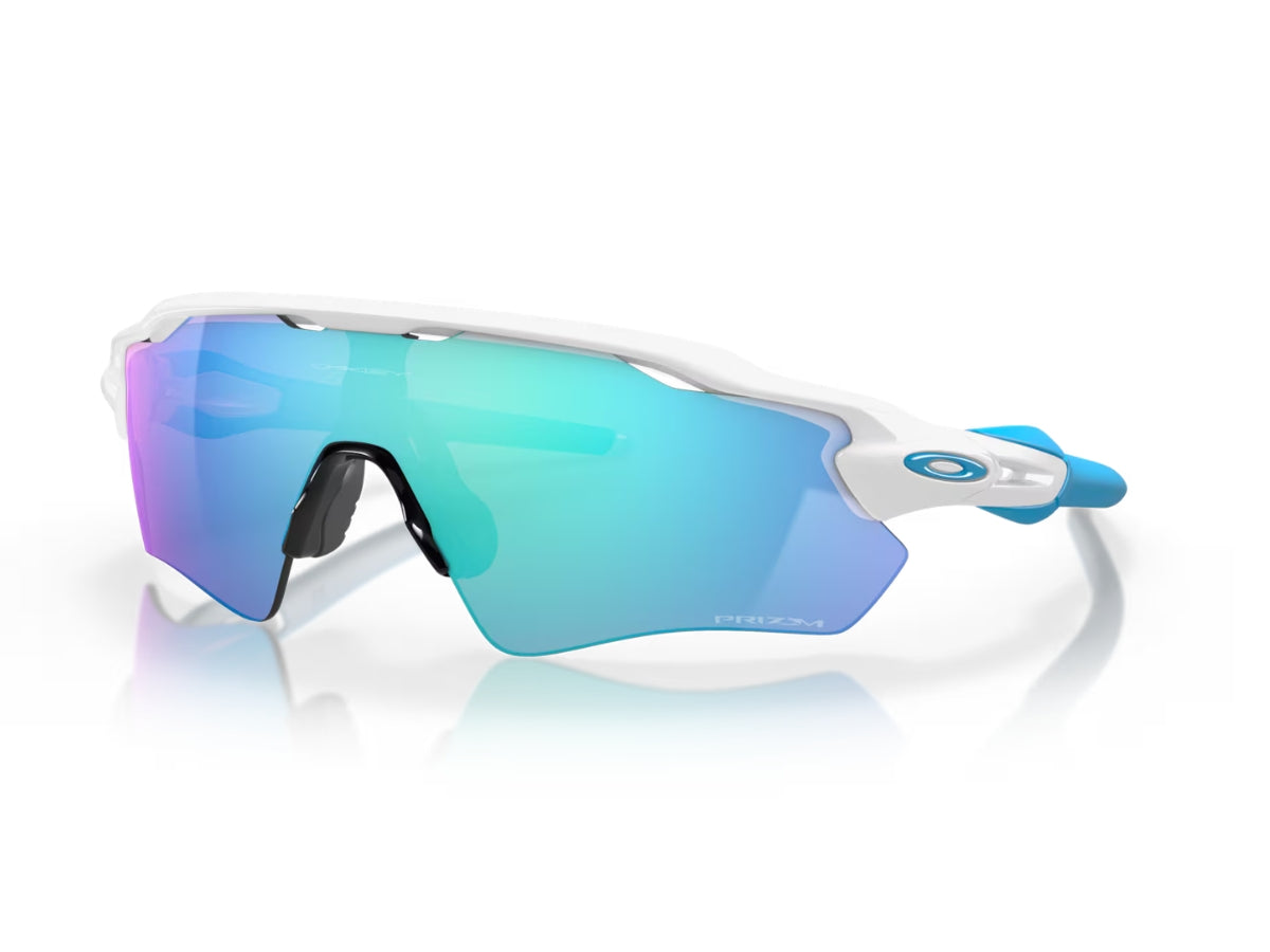 Oakley Radar EV Path Polished White Prizm Sapphire