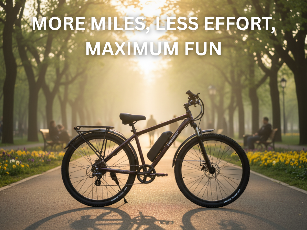 EMOTORAD 29 TREX PRO 7 SPEED E-CYCLE DEEP PURPLE