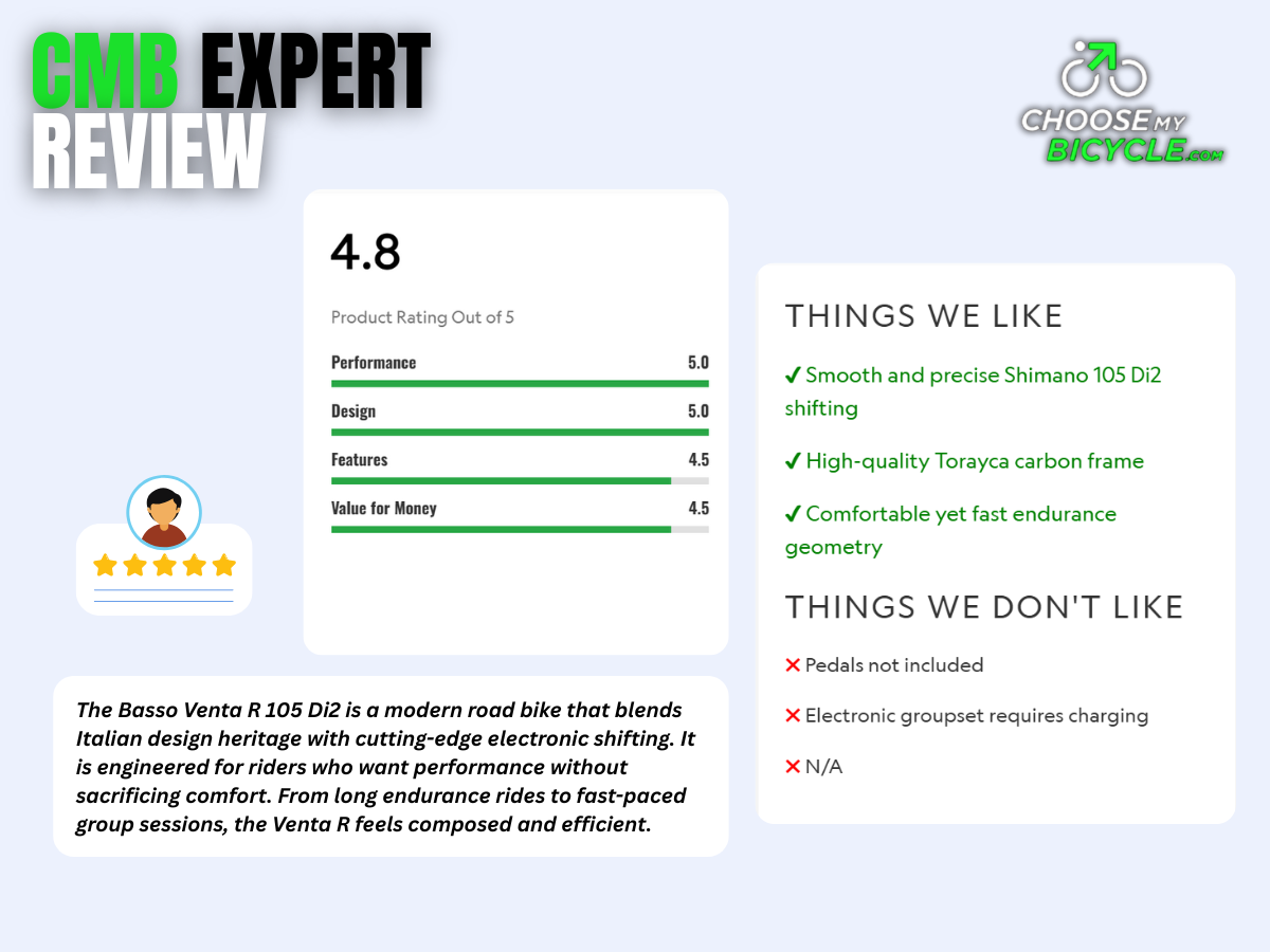 Basso Venta R 105 Di2 Fulcrum Racing 600