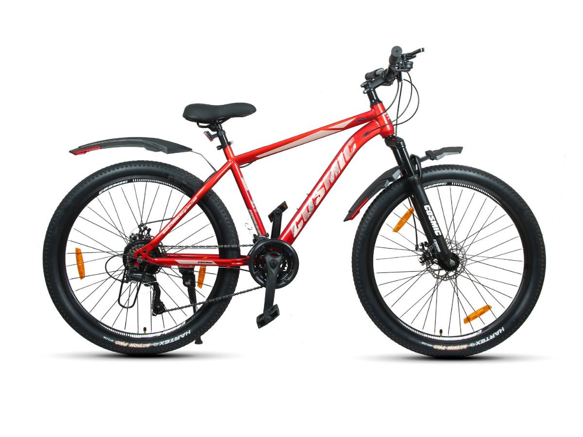 Cosmic 27.5 Troy 21-Speed FS D/Disc Bicycle
