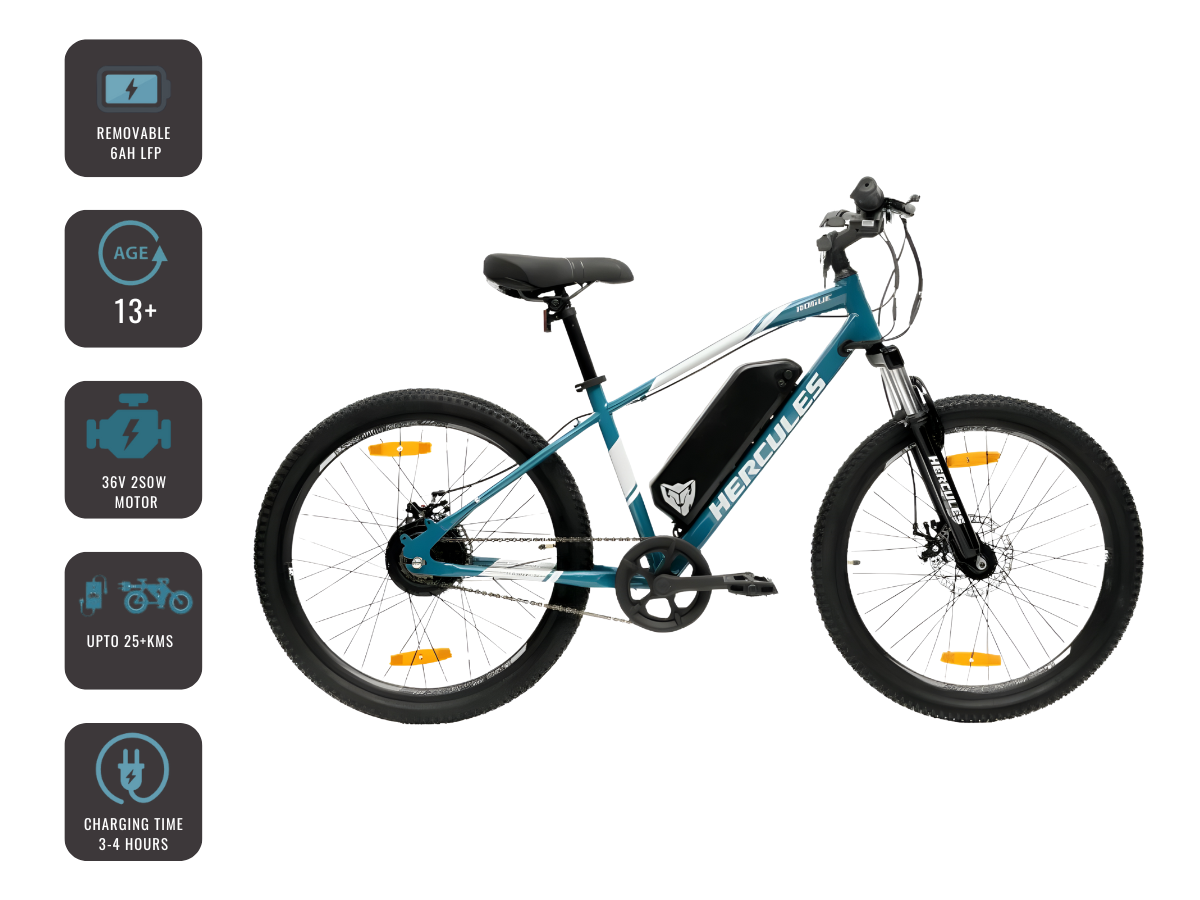 Hercules Rogue Single Speed E-bicycle 24 gents-2025