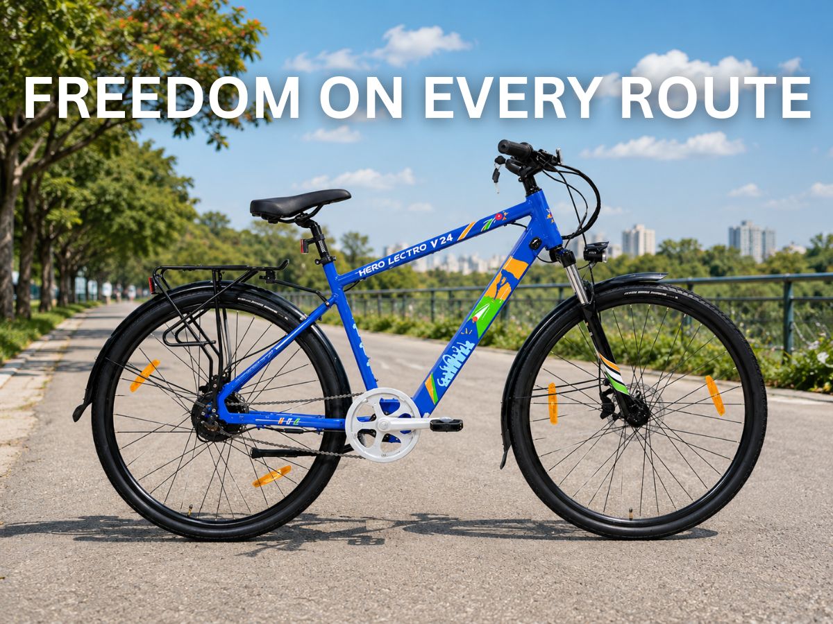 Hero Lectro 700C V24 SS D/Disc E-Bicycle