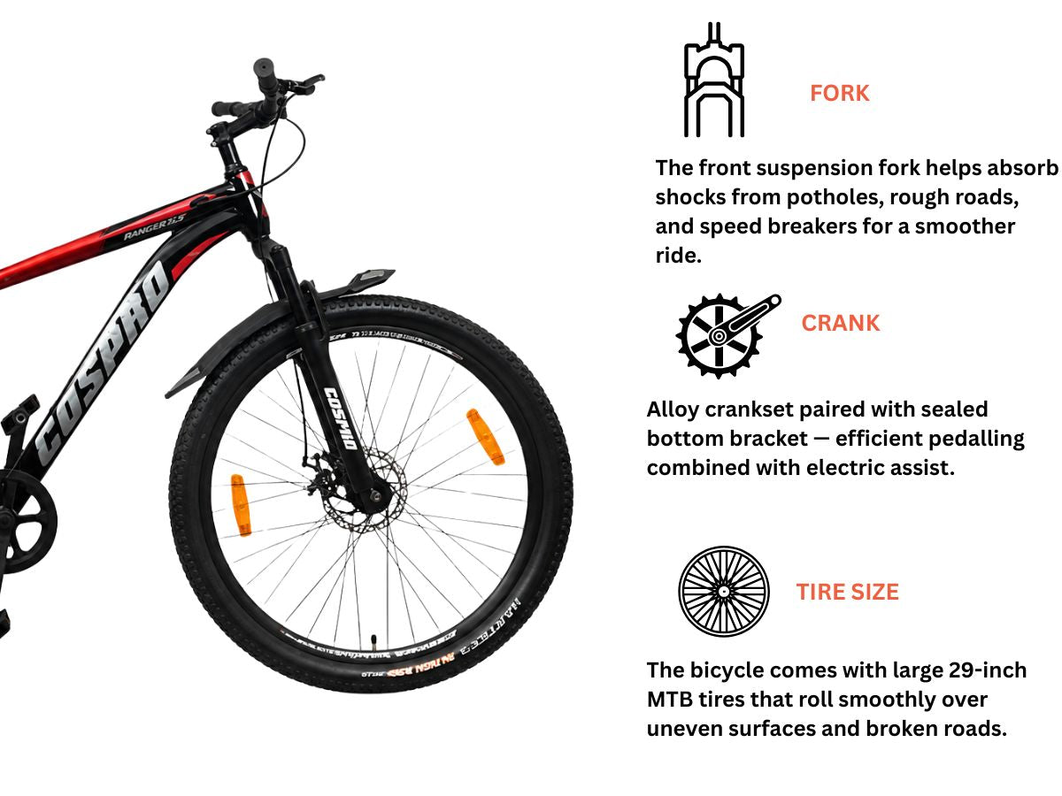Cospro 29 Mizo Single Speed FS D/Disc Bicycle