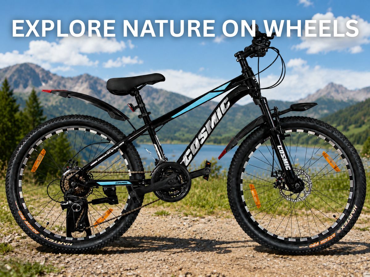 Cosmic 27.5 Troy 21-Speed FS D/Disc Bicycle