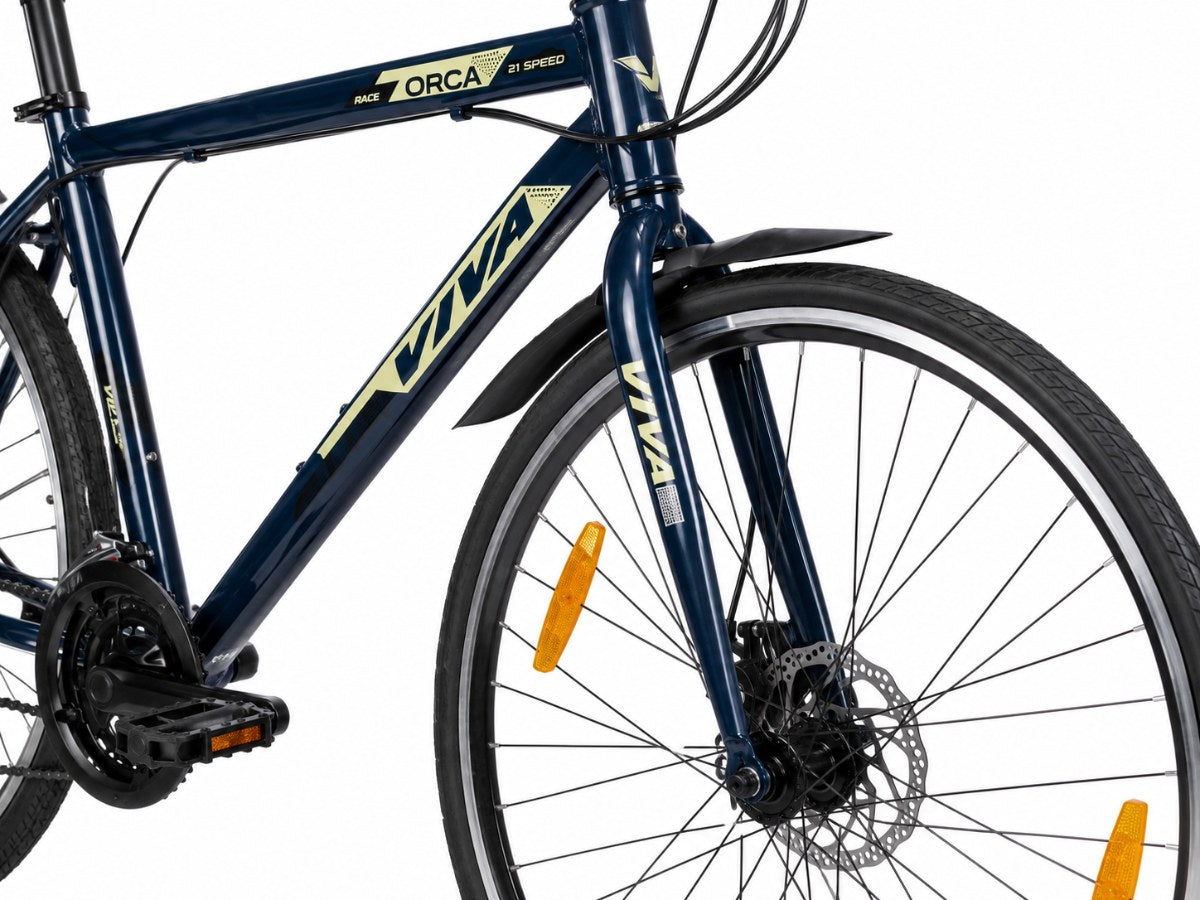 Viva 700C Orca 21-Speed RF D/Disc Bicycle