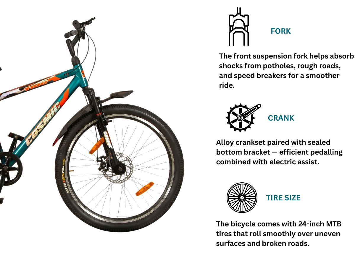 Cosmic 24 Tigo FS D/Disc Bicycle