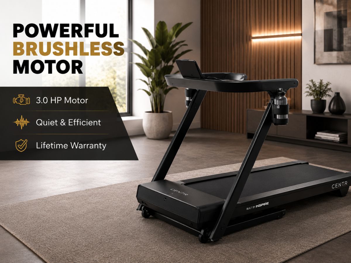 Centr X Hyrox Runr Folding Treadmill with LED Console - 220V