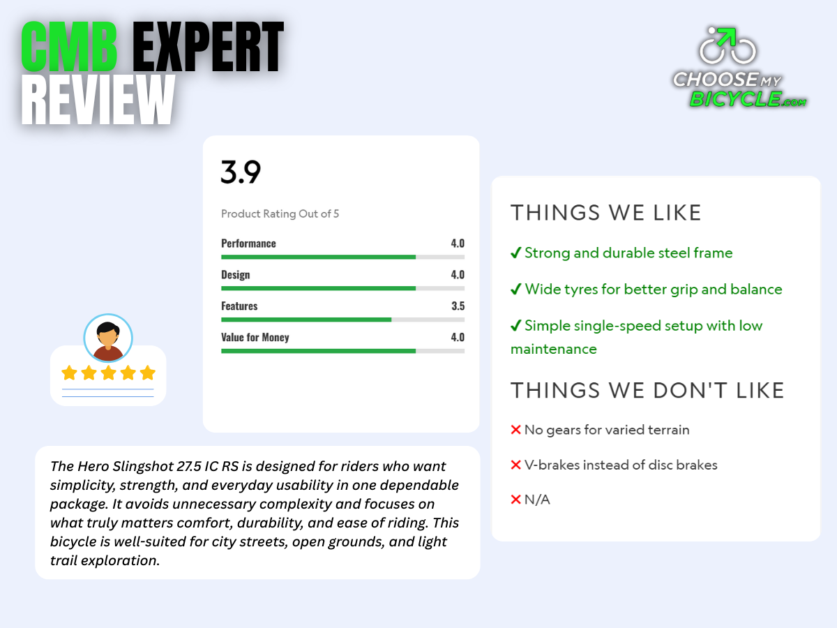 Hero Slingshot 27.5 IC RS V-brk Bicycle