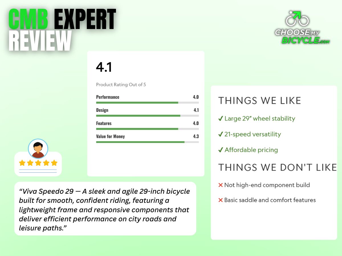 Viva 29 Speedo 21-Speed Bicycle