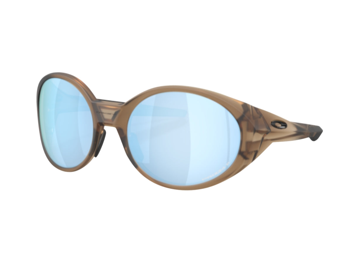 Oakley Eyejacket Redux Matte Brown Smoke Prizm Deep Water Polarized