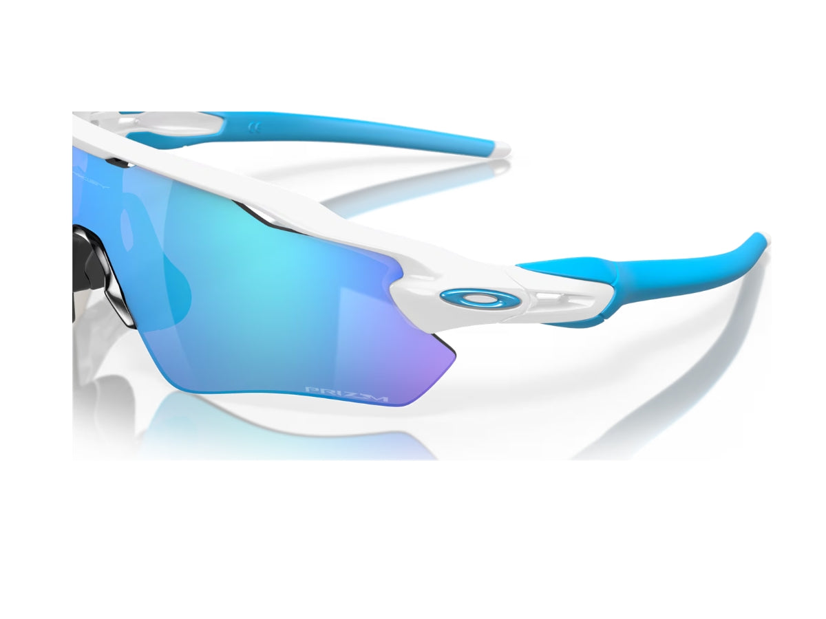 Oakley Radar EV Path Polished White Prizm Sapphire