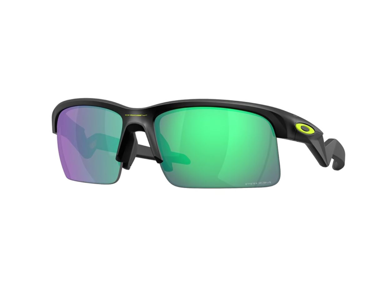 Oakley 9013-11 Capacitor Matte Black Prizm Road Jade