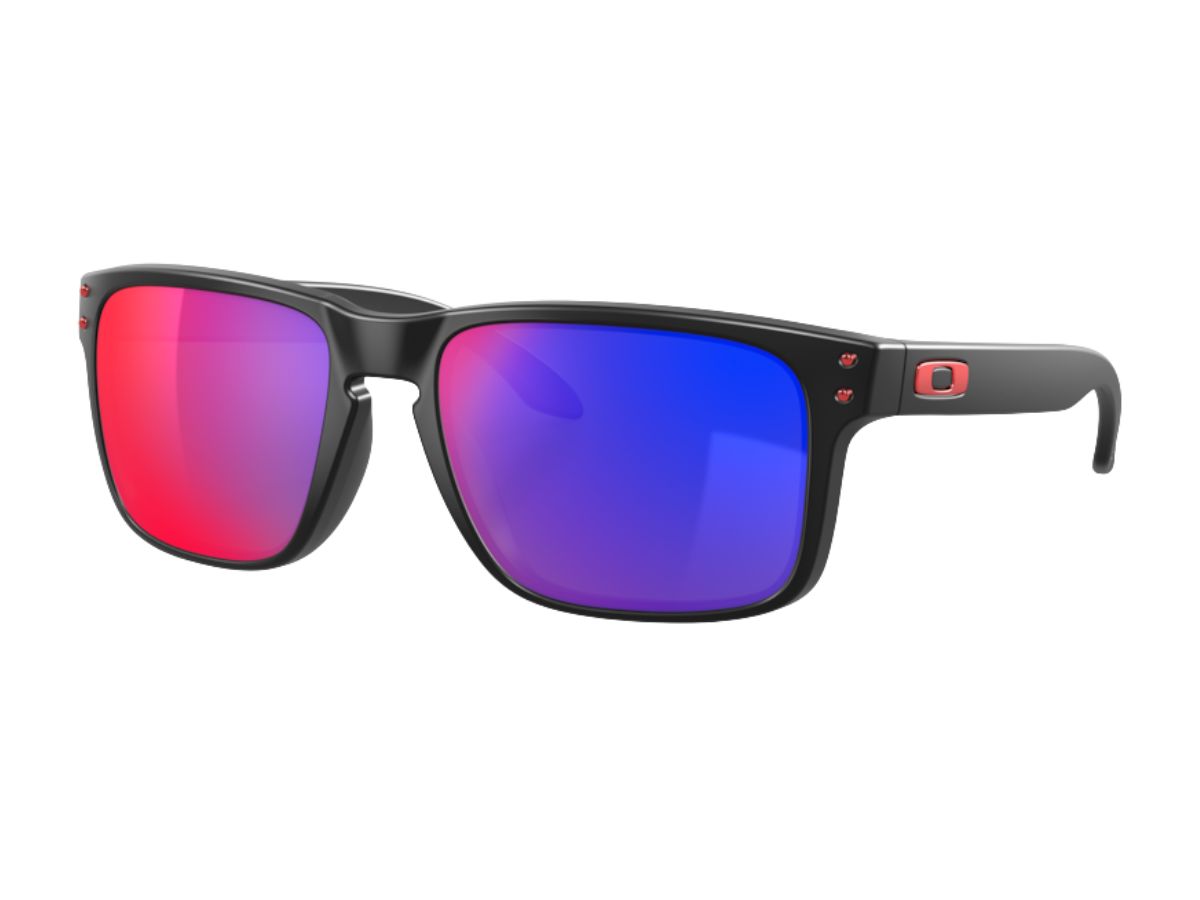 Oakley Holbrook Matte Black Positive Red Iridium