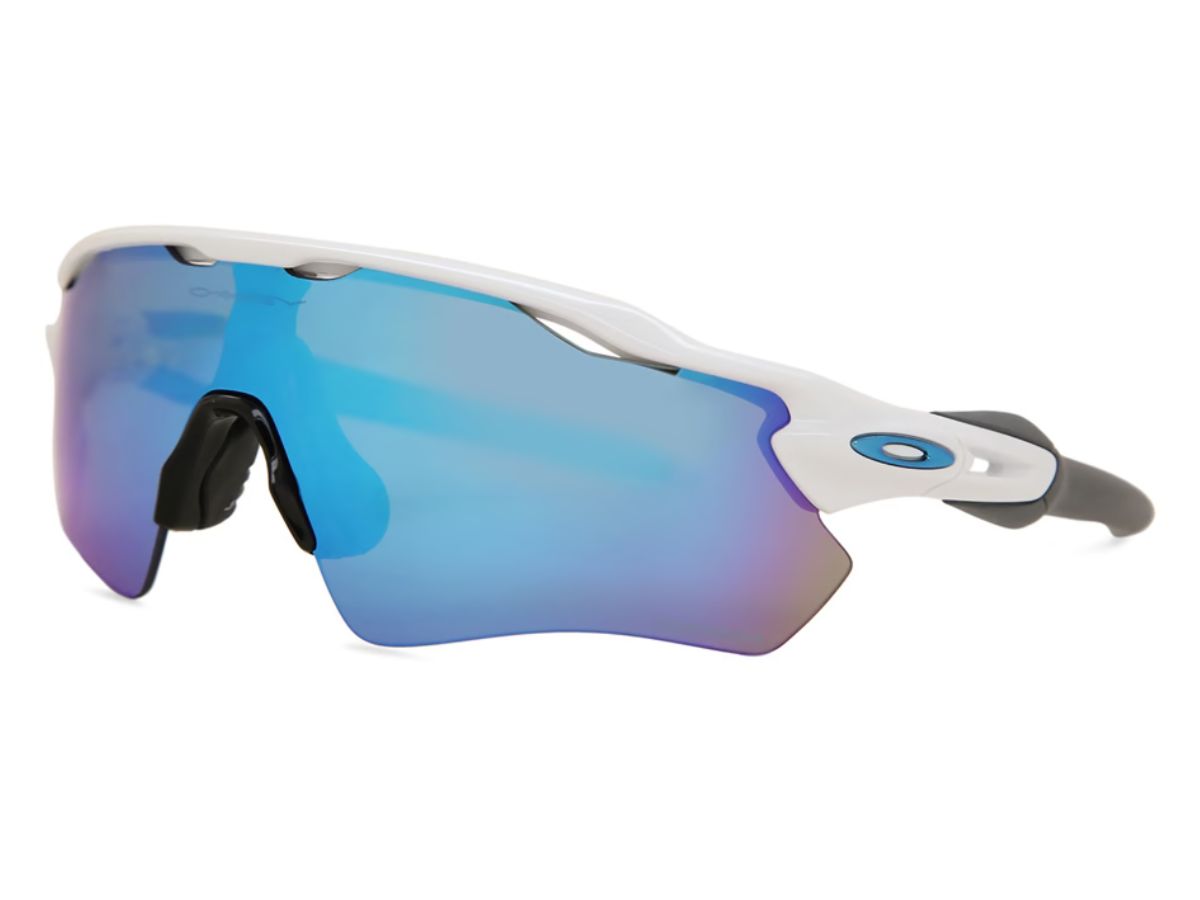 Oakley 9208-73 Radar Ev Path Polished White Prizm Sapphire
