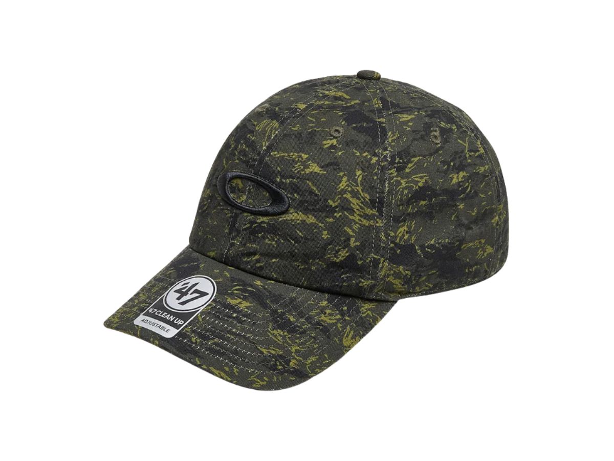 Oakley Remix Dad Hat - Tiger Mountain Camo Green