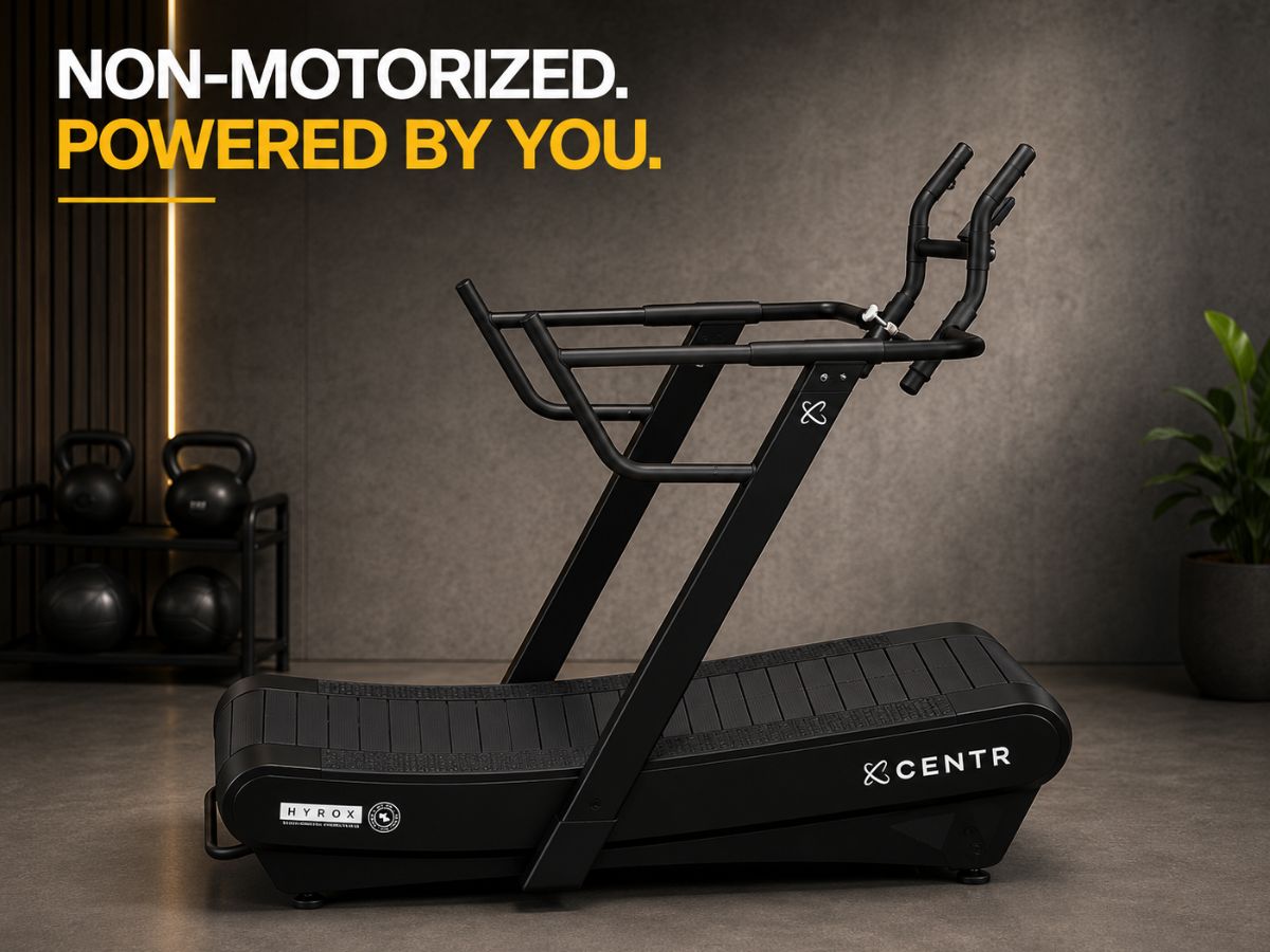 Centr X Hyrox perform Treadmill (non-motorized, curved treadmill)