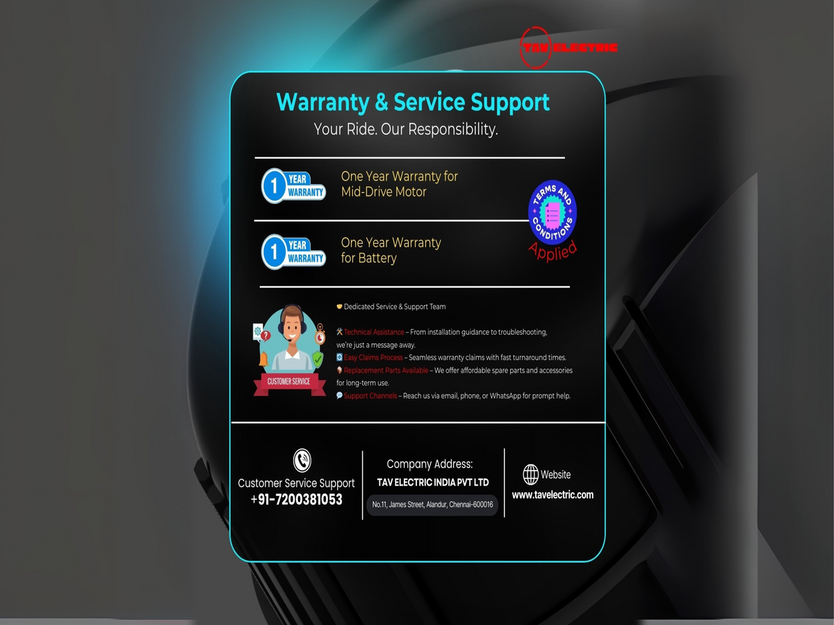 TAV Standard Conversion Kit 13.25 Ah