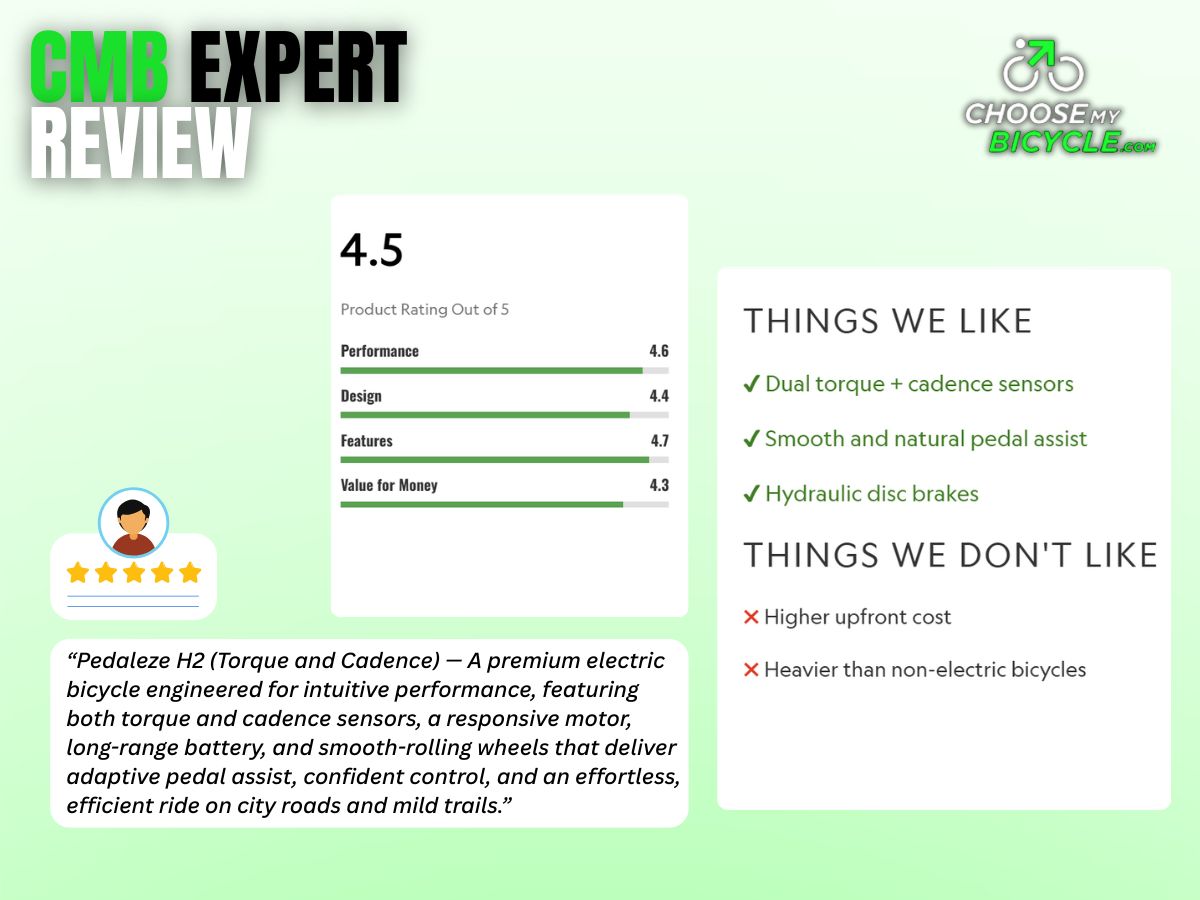 Pedaleze H2 (Torque and Cadence)