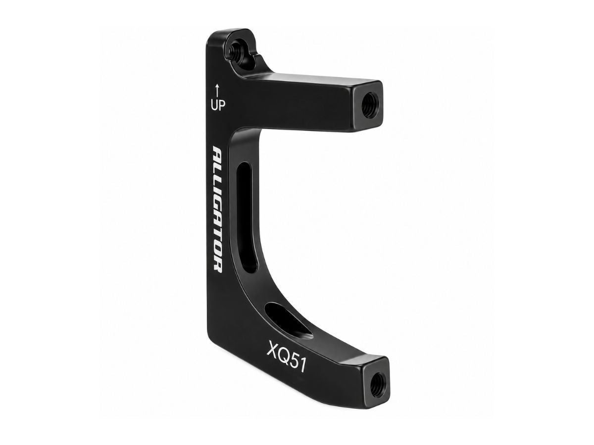 AGT Brake Disc Caliper Adapter CNC Conversion From Front Fork Post Mount 160mm To Front Fork Flat Mount 160mm