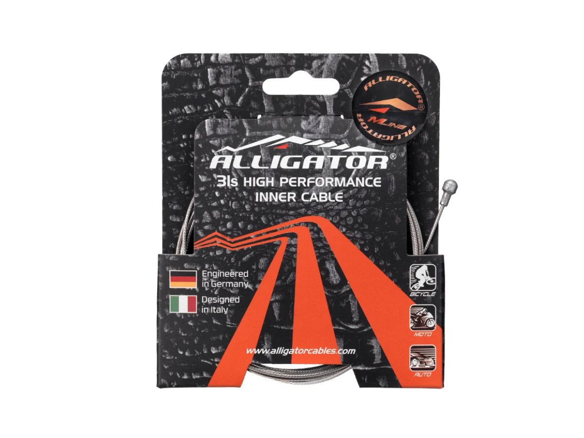 AGT Gear Inner Cable 31 Strands Extra-Long Slick Stainless SRAM/Shimano 3000mm