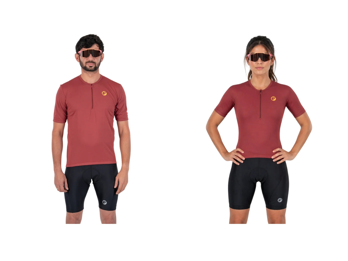 Apace Cruise Unisex Cycling Jersey (Apricot)
