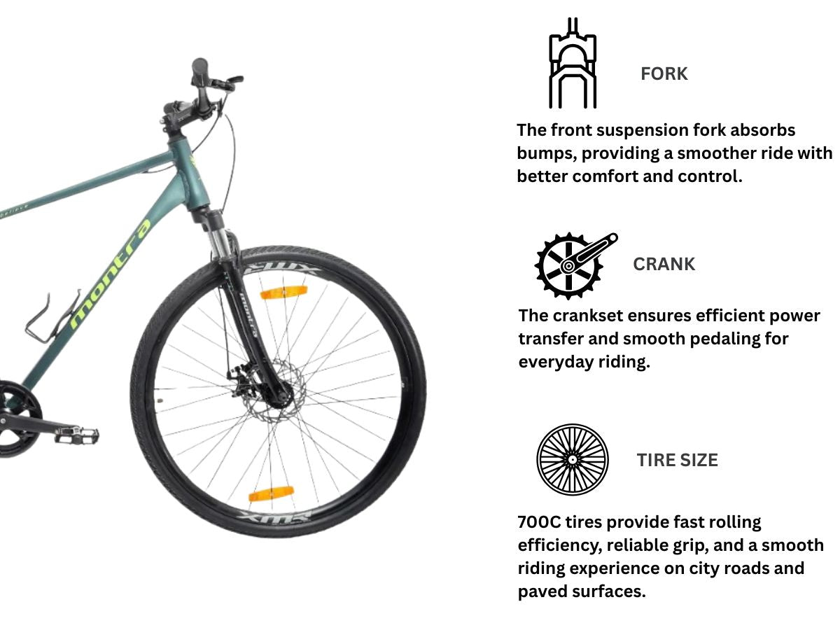 Montra Reverb 700C SS D/Disc Bicycle