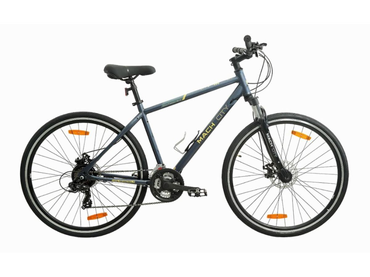 Mach City Montreal 700C FS 21-Speed D/Disc Bicycle