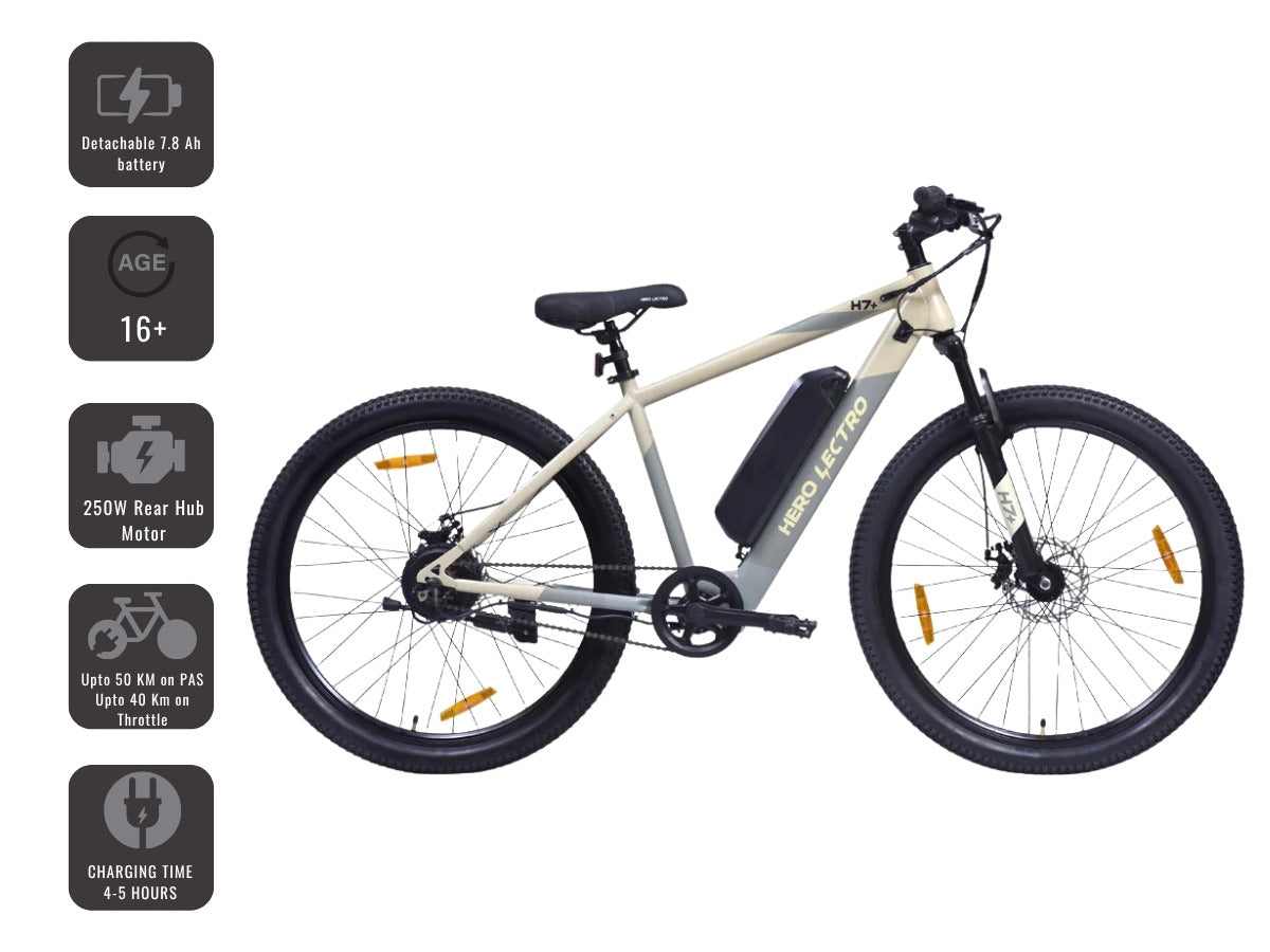 Hero Lectro 27.5 H7+ E-Bicycle