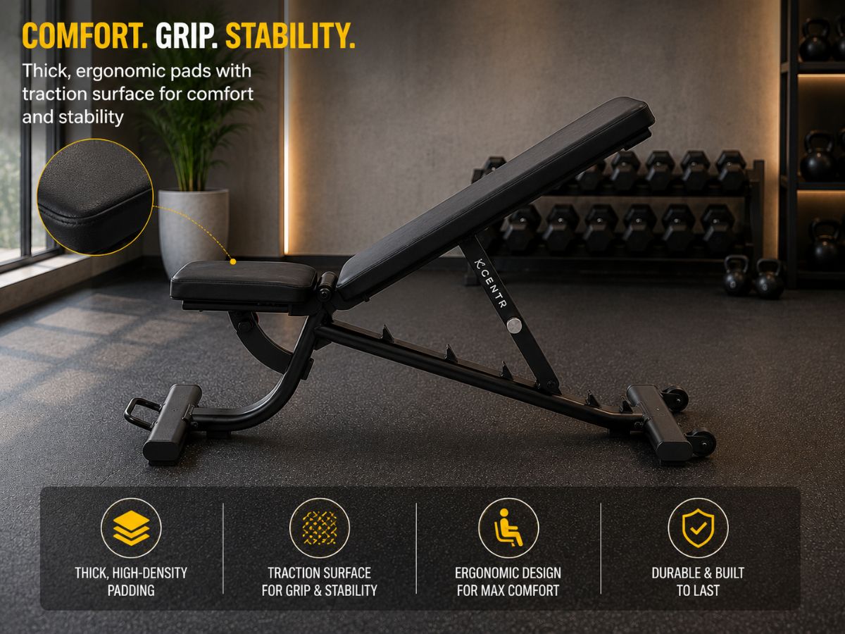 Centr X Hyrox FID3 Flat, Incline, Decline Workout Bench