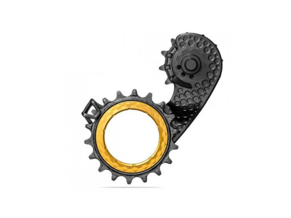 Absolute Black Hollowcage Carbon-Ceramic OSPW Shimano 9100/8000-Gold