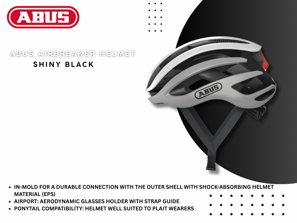 Abus Airbreaker Helmet - Shiny Black