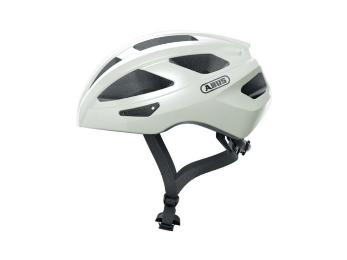 Abus Macator Helmet-Pearl White