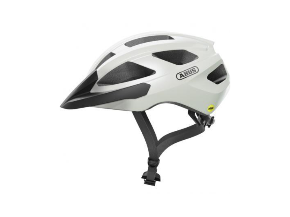 Abus Macator Helmet-Pearl White