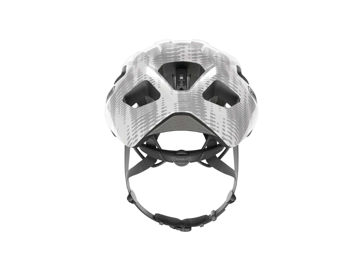 Abus Macator Helmet-White Silver