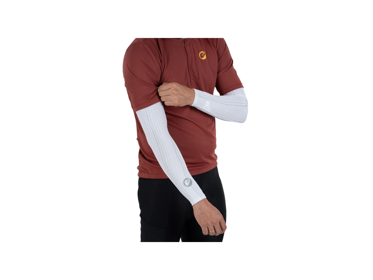 Apace Shield Wind Unisex Arm Sleeves (White)