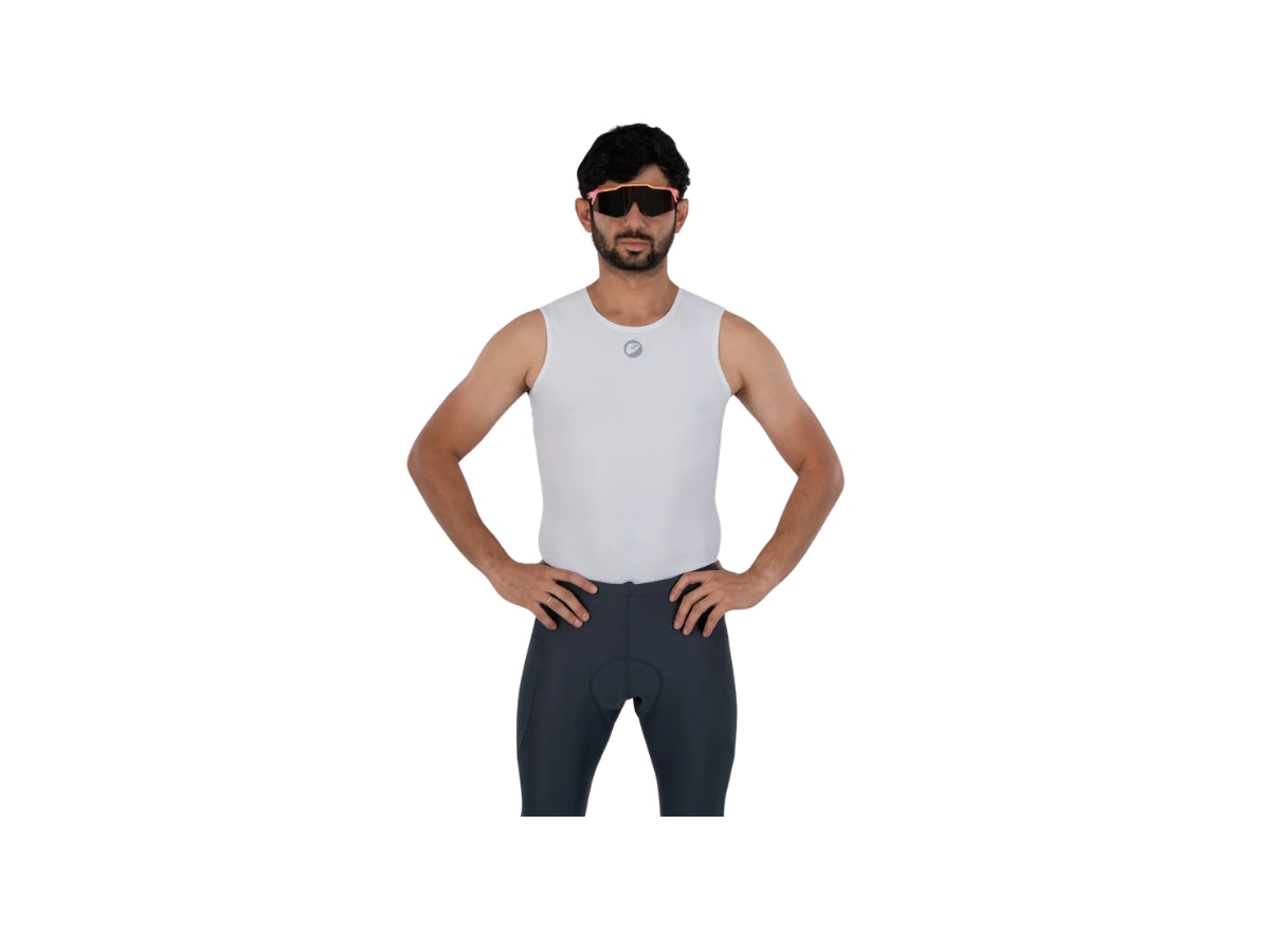 Apace Unisex Cycling Baselayer (White)