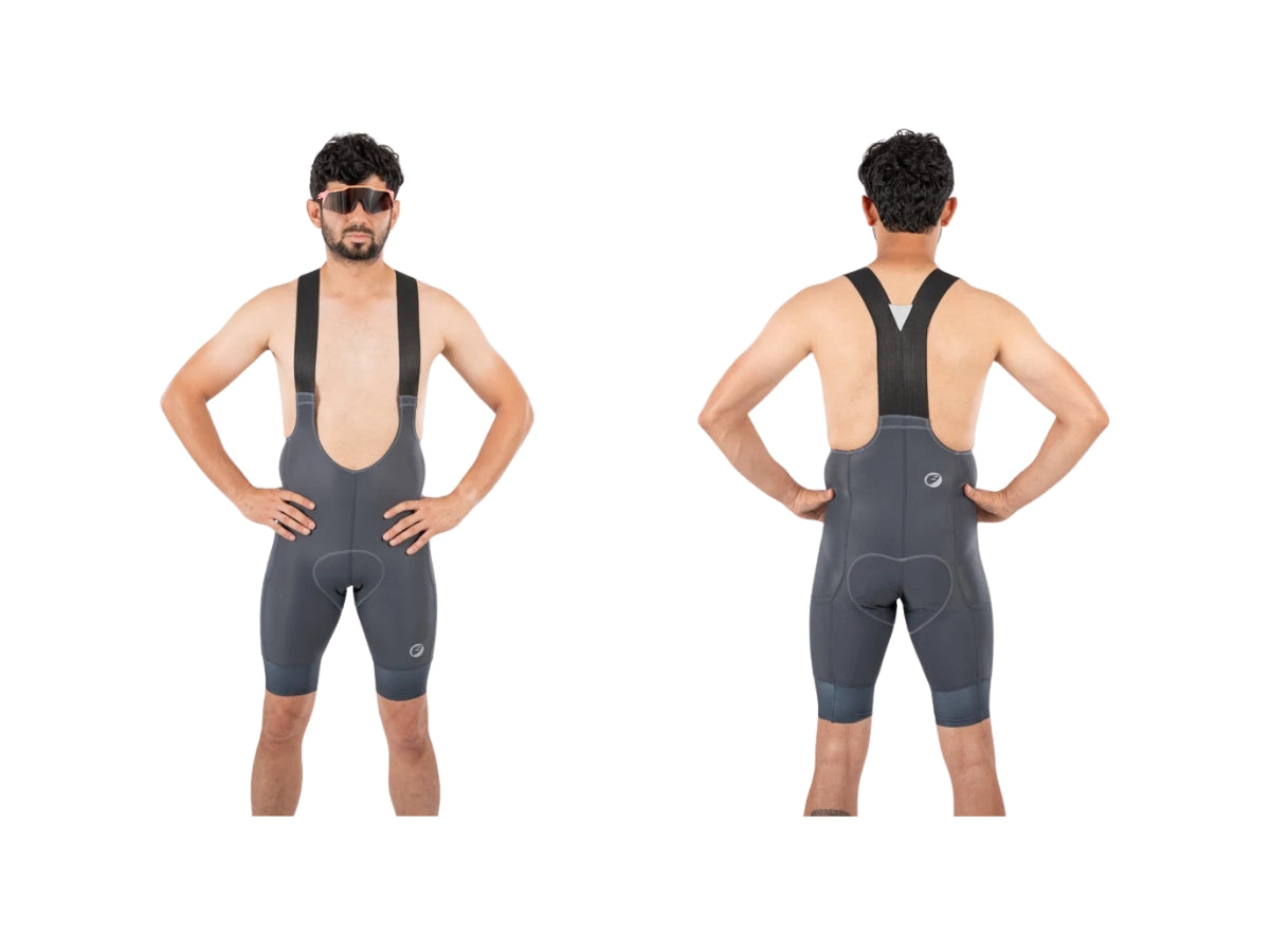 Apace Tourer Endurance Men's Cycling Bib Shorts (Slate)