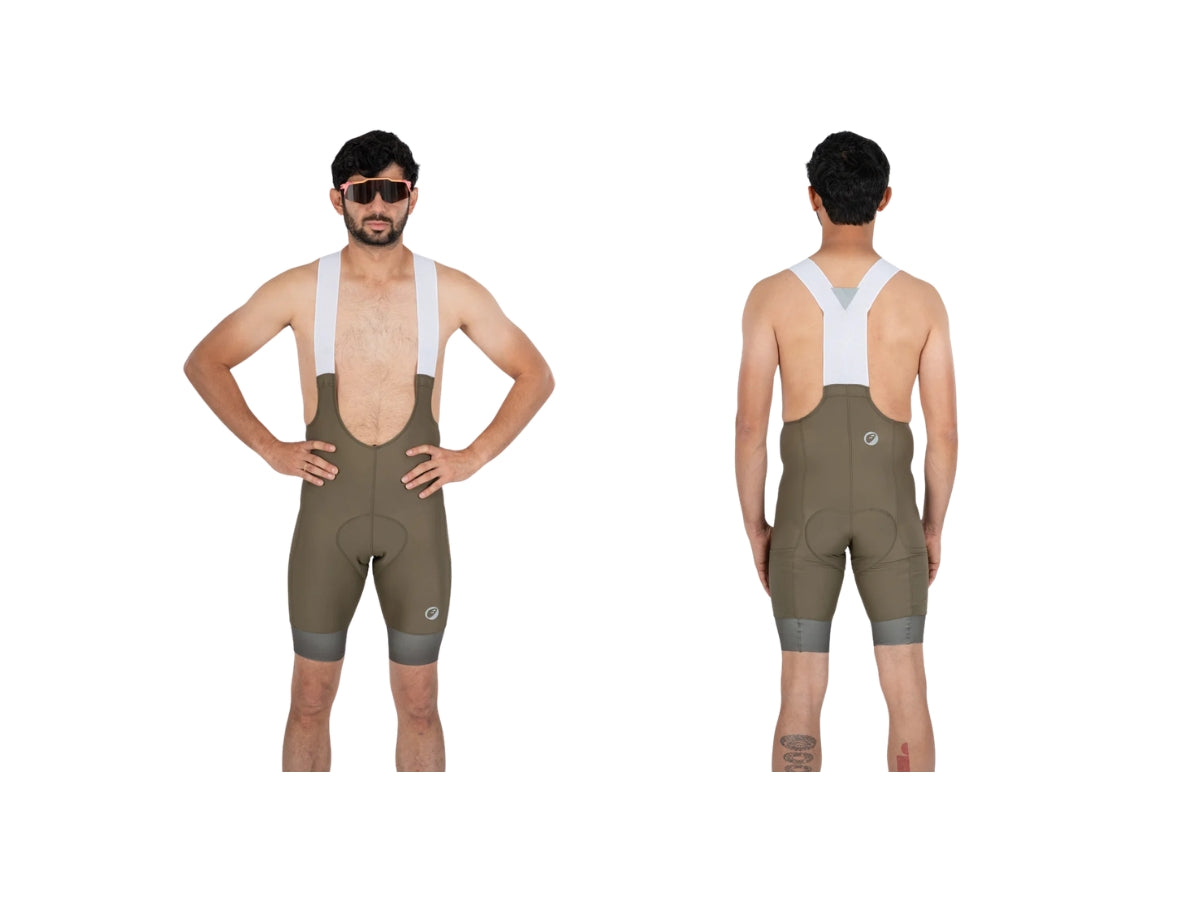 Apace Tourer Endurance Men's Cycling Bib Shorts (Moss)