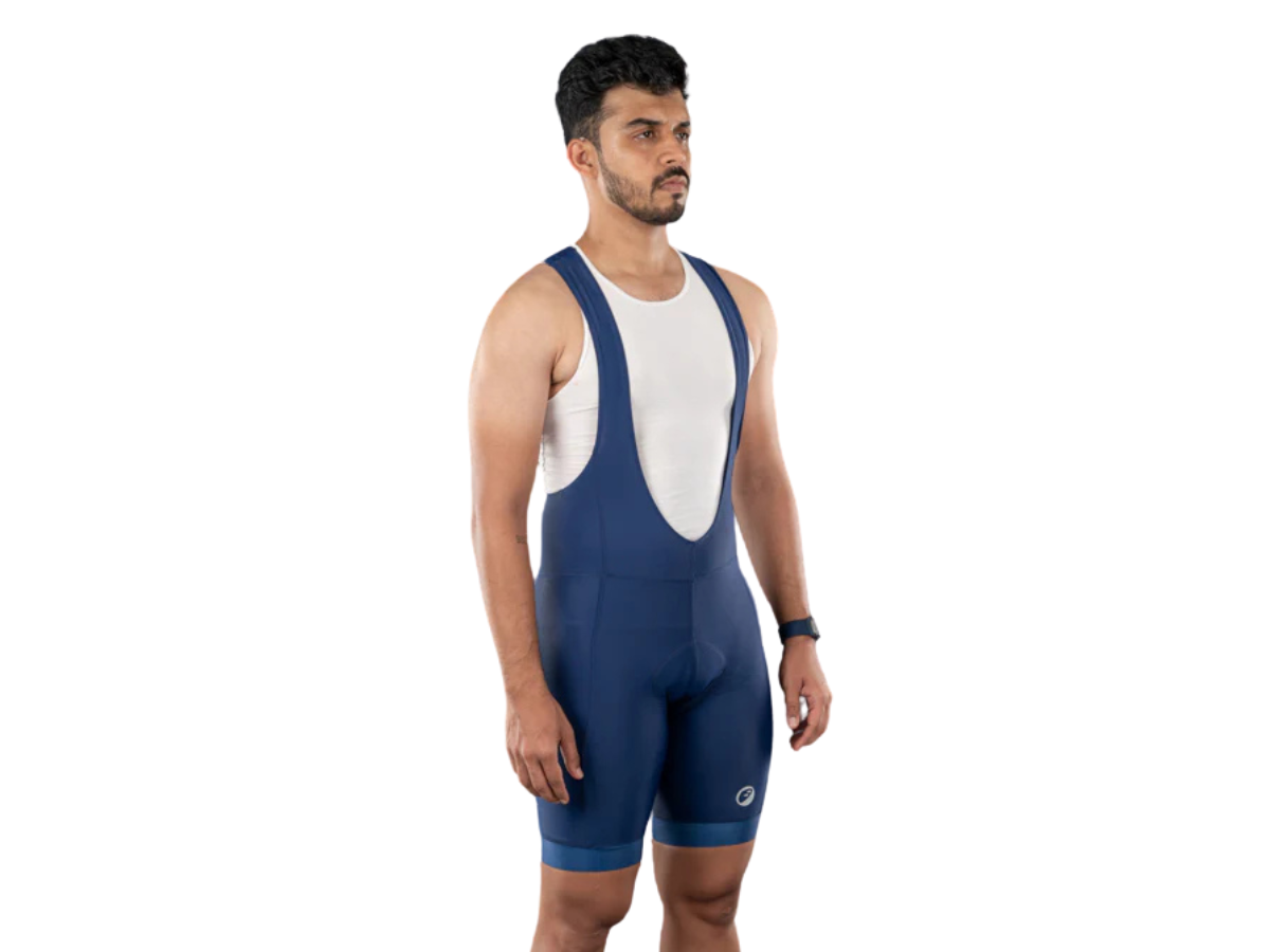 Apace Mens Cycling Bib Shorts Explore Midnight-Navy