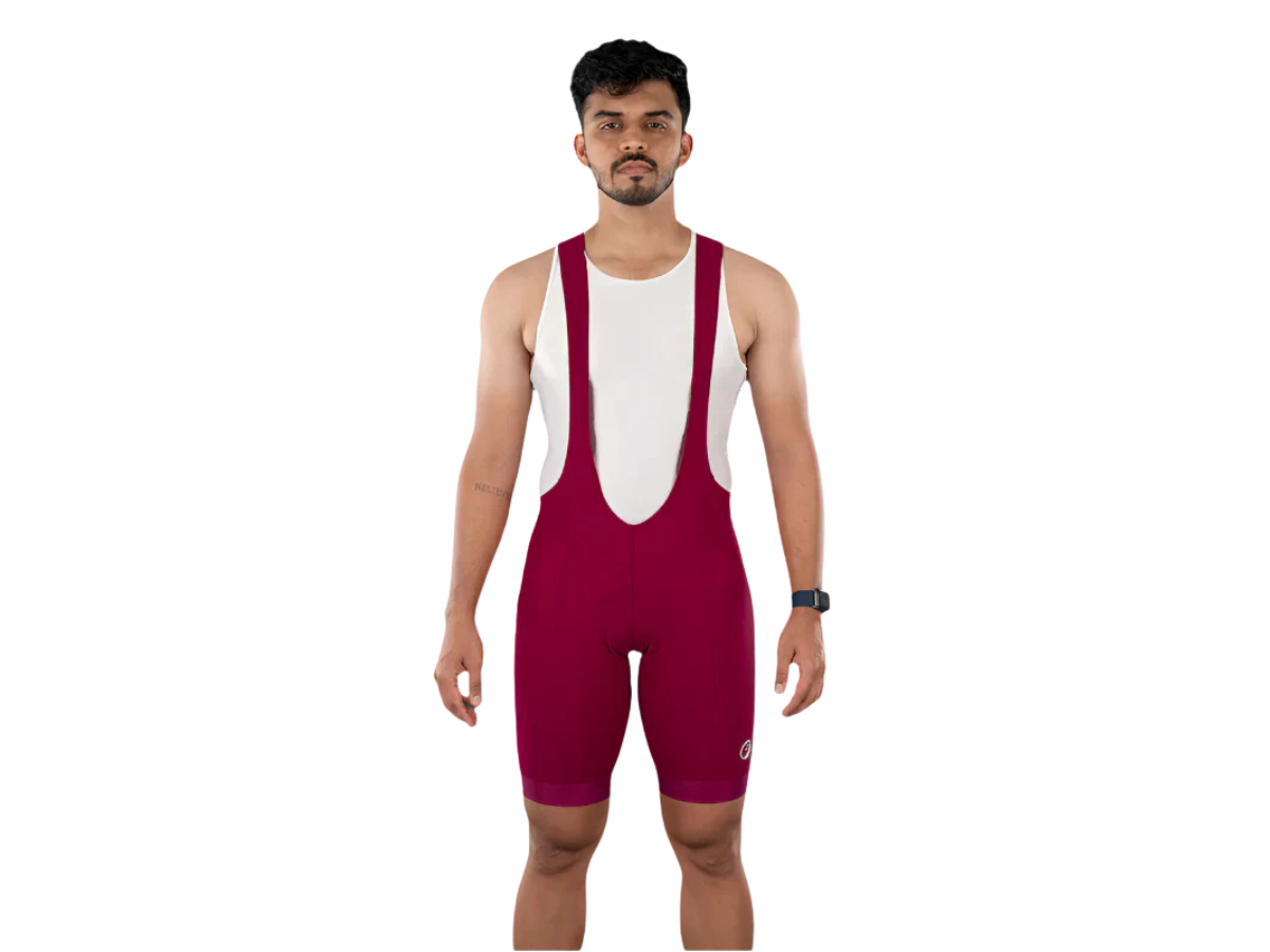 Apace Special Edition Racing Bibs Sprint Mens-Crimson