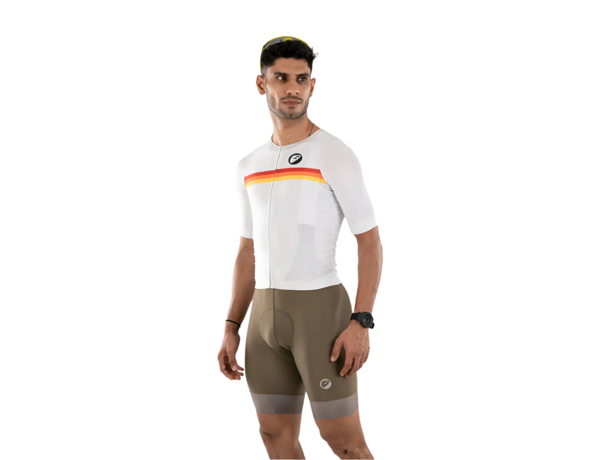 Apace Unisex Cycling Elite Fit Jersey-Crest