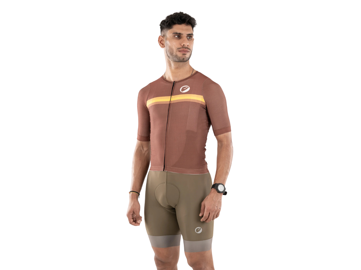 Apace Unisex Cycling Elite Fit Jersey-Summit