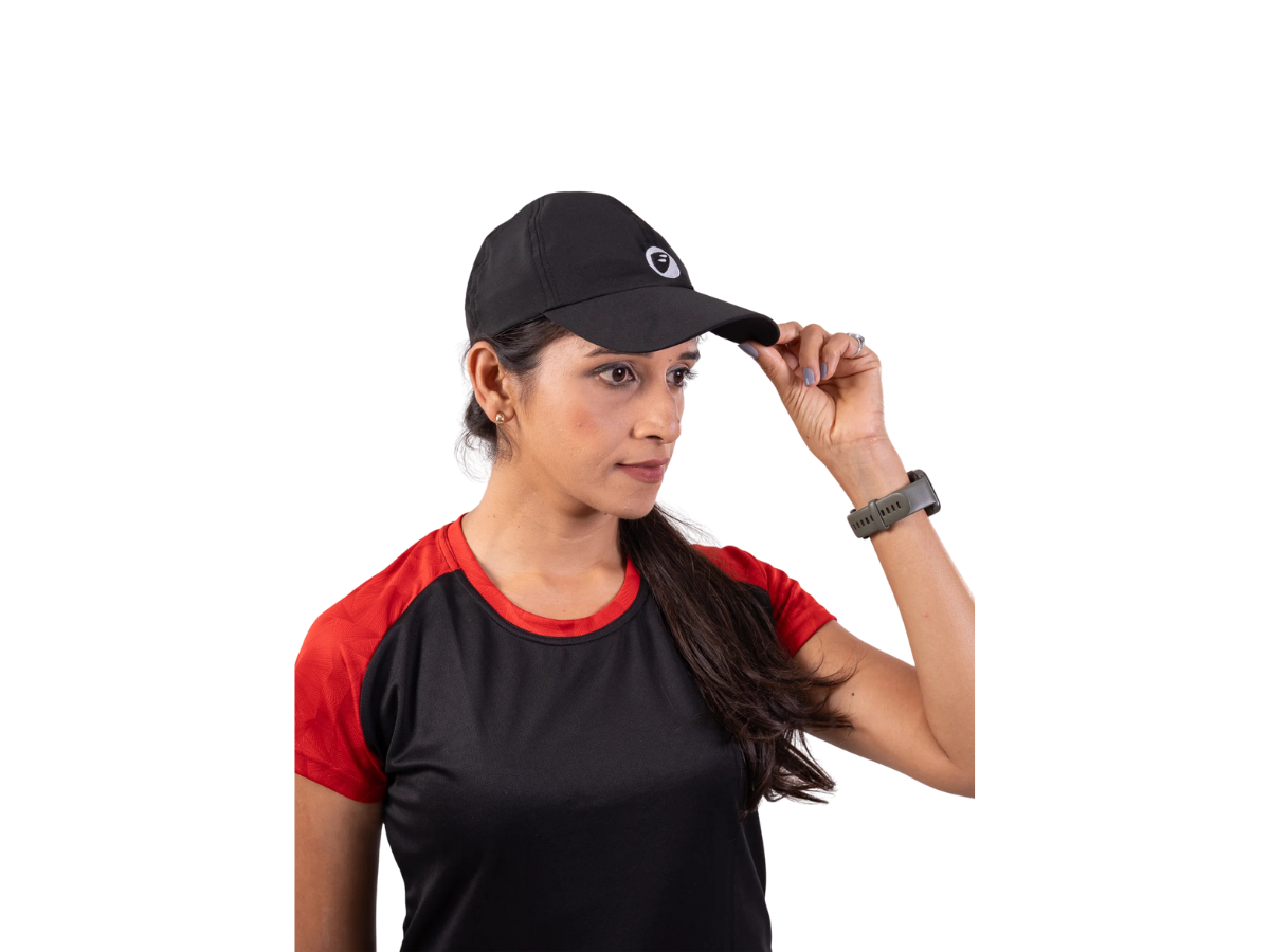 Apace Unisex Running Cap Streak-Black