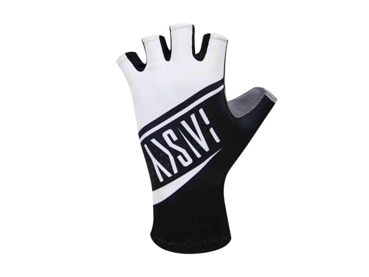 Baisky Half Finger Cycling Gloves - Trhf390 - Conquer White/Large