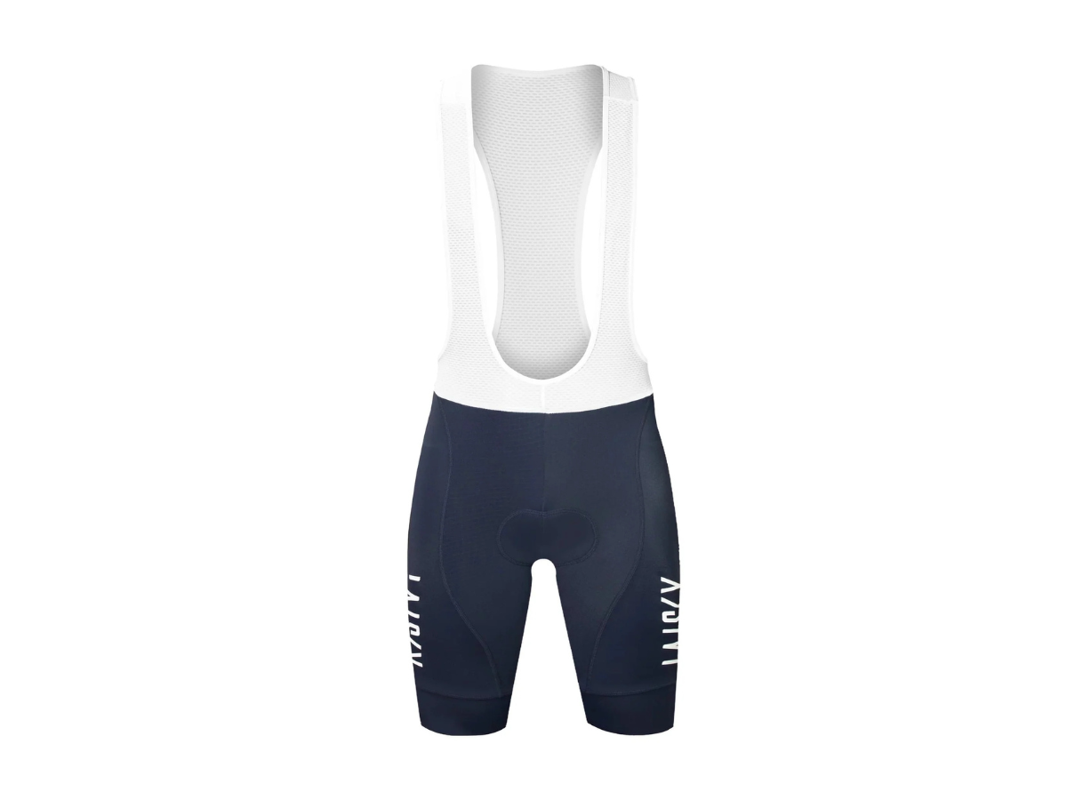 Baisky Men Endurance Bib Shorts With Vion Insert Pads ? Endurance Blue - Large
